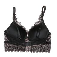 Soutien gorge Noir Femme Les Petites Bombes Rose vue 2