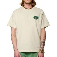 T-shirt Beige/Vert Homme Kaporal TITU pas cher