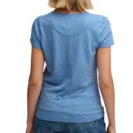 T-shirt Bleu Femme Superdry Studios Scoop vue 2