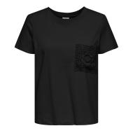 T-shirt Noir Femme JDY Selma