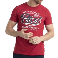 T-shirt Rouge Homme Petrol Industries Classic Print pas cher