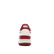 Baskets Blanches/Rouges Homme Nike Attack vue 3