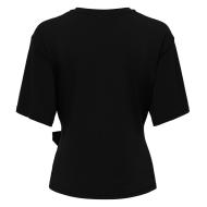 T-Shirt Noir Femme JDY Dea Life vue 2