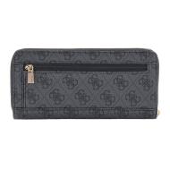 Portefeuille Noir Femme Guess Laurel Around vue 2