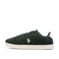 Baskets Noir Homme US Polo ASSN Leelo pas cher