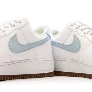 Baskets Blanches/Bleu Homme Nike Air Force 1 07 vue 7