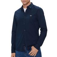Chemise Marine Homme Tommy Hilfiger Entry Poplin
