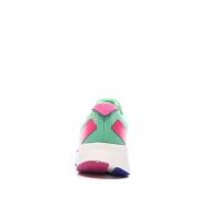 Chaussures de running Vertes/Roses Femme Adidas Adizero vue 3