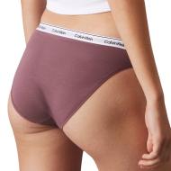 Culotte Mauve Femme Calvin Klein Jeans Bikinis vue 2