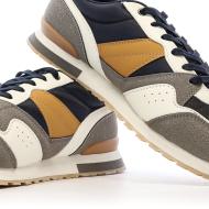 Baskets Blanc/Marine/Camel Homme Umbro 973590 vue 7