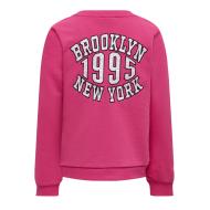 Sweat Rose Fille Kids ONLY Jalene vue 2