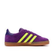 Baskets Violettes/Jaunes Enfant Adidas Gazelle vue 2