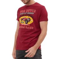 T-shirt Rouge Homme Von Dutch GPRIX