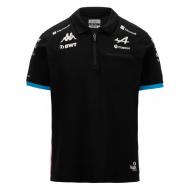 Polo Noir Homme Kappa Adram pas cher