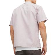 Chemise Taupe Homme Jack & Jones Whsummer vue 2