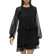 Robe Noire Femme Vila Hela pas cher