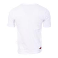 T-shirt Blanc/Rouge Homme Supreme Italfigo vue 2
