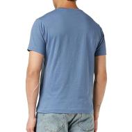 T-Shirt Bleu Homme Dc Comics Mono Batman vue 2