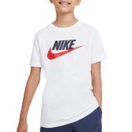T-shirt Blanc Garçon Nike Futura Icon