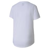 T-shirt Blanc Femme Puma Evostripe vue 2