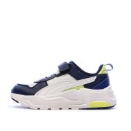 Baskets Marine/Blanche Garçon Puma Trinity 2 Lt pas cher