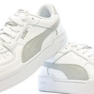Baskets Blanches/Grises Homme Puma Pro Classic vue 7