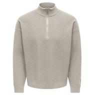 Pull Camionneur Beige Homme Only & Sons Carter