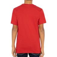 T-shirt Rouge Garçon Levi's 9E8157 vue 2