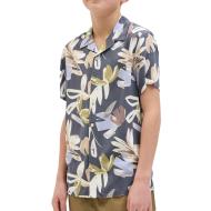 Chemise à Fleurs Grise Enfant Jack & Jones Cloud Dancer