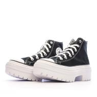Baskets Noires Femme Converse All Star Lugged A08258C vue 6
