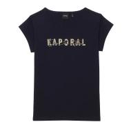 T-shirt Marine Fille Kaporal TALOE