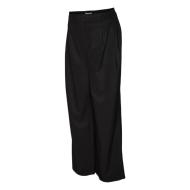 Pantalon Droit Noir Femme Mamalicious Glitter pas cher