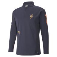 Sweat 1/4 ZIP Marine Homme Puma Njr Flare pas cher