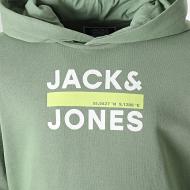 Sweat à capuche Vert Garçon Jack & Jones Codan vue 2