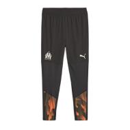 OM Jogging de foot Noir/Orange Homme Puma 2023/24 pas cher