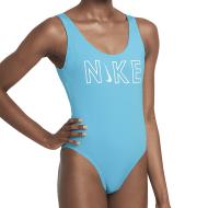 Maillot de bain Bleu Femme Nike Back pas cher