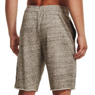 Short Gris/Beige Chiné Homme Under Armour Rival Terry vue 2