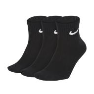 X3 Paires de Chaussettes Noir Mixte Nike Ankle pas cher