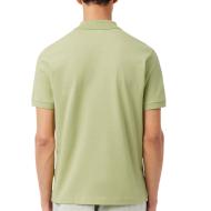 Polo verde para hombre de Lacoste, corte ajustado ver 2