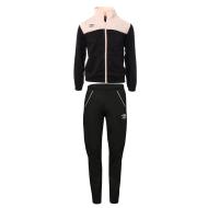 Survêtement Zippée Noire/Rose Fille Umbro Joy pas cher