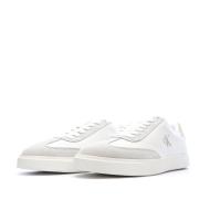 Baskets Blanches/Taupes Homme Calvin Klein Jeans Low Prof vue 6