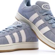 Campus Baskets Bleu Clair Homme Adidas vue 7