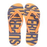 Tongs Orange/Violet Homme Superdry Vintage Vegan vue 3
