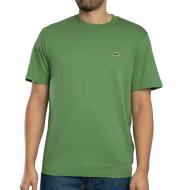 T-Shirt Vert Homme Lacoste Essentiel pas cher