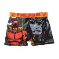 Boxer Noir/Jaune Homme Freegun A2 GEE pas cher