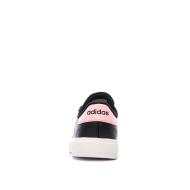 Baskets Noir/Rose Fille/ Femme Adidas Grand Court 2.0 K vue 3