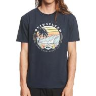 T-Shirt Marine Homme Quiksilver Qssurfclubii pas cher