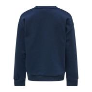 Sweat Bleu Fille Kids ONLY Gyda vue 2