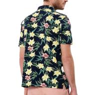 Polo à Fleurs Marine Homme Kaporal Nevere vue 2