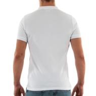 Polo Blanc Homme Superdry Classic Piques vue 2